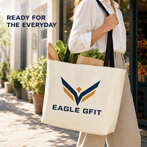 Bolsa de Regalo Promocional de Tamaño Mediano, Diseño Personalizado, Tela Laminada, Impresión a Todo Color, Bolsa de Mano con Asa, Bolsa de Tela Tejida de Polipropileno - Product Image 6