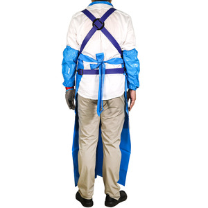 Tablier en maille de chaîne en acier inoxydable 316 sur mesure avec certification CE, protection de niveau D pour la découpe de viande en cuisine et l'utilisation par les boucherons - Product Image 4