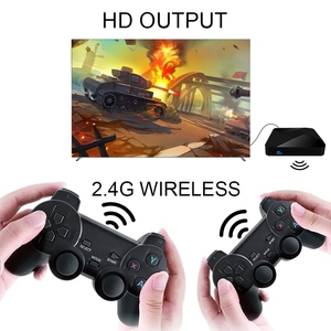 Boîtier TV G5 32GB 64GB <span class=keywords><strong>Console</strong></span> de Jeu Vidéo Rétro Classique Lecteur de Jeu Vidéo avec Manettes sans Fil pour PS1 PSP N64 - Product Image 3