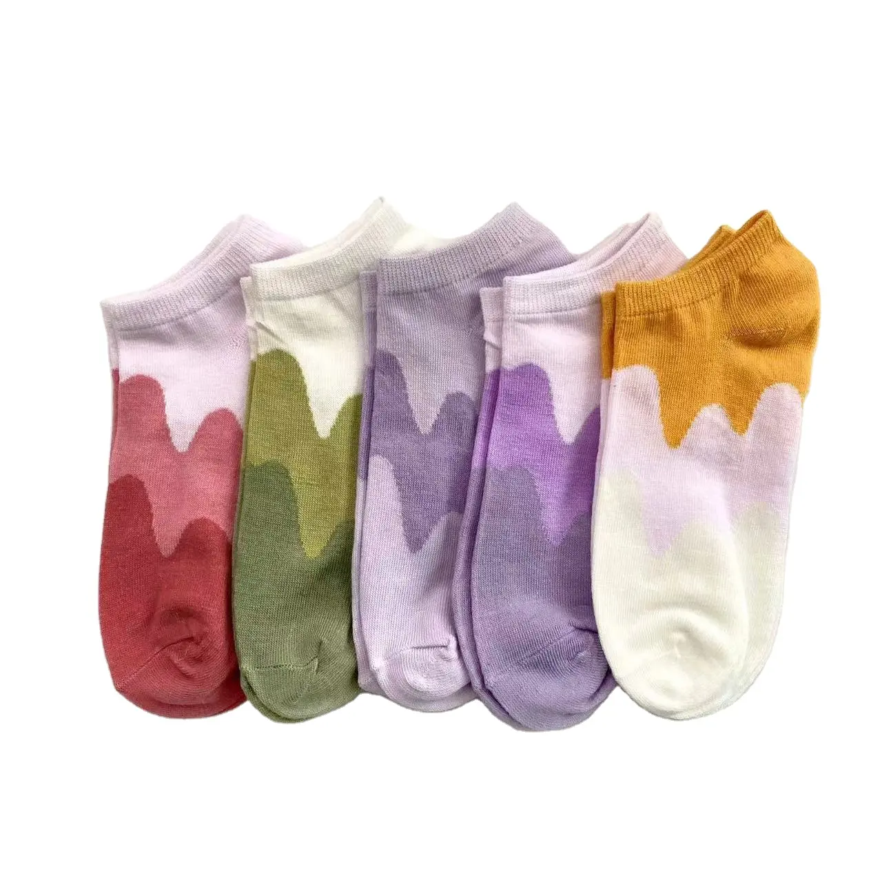 Chaussettes mixtes pour femmes, jolies, style académique, collection