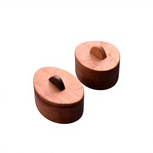 Decorative Classic Eco-Friendly Wooden <b>Storage</b> Canister <b>for</b> Home <b>Kitchen</b> with 250mL Capacity Tea Coffee Sugar <b>Jar</b> Solid Wood Lid - Product Image 5