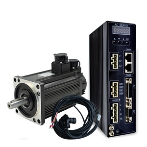 ตัวควบคุมมอเตอร์ AC แรงบิดสูง 50W-11kw CNC 380V สามเฟส กำลังไฟ 3kw ความถี่ 50Hz คุณสมบัติป้องกันน้ำ - Product Image 1