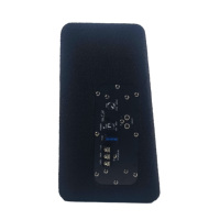 Caisson de basses audio pour voiture SVC de 10 pouces, haute puissance, 1000 W, impédance 4 ohms, double aimant, amplificateur, DC 12 V, en bois, SPL