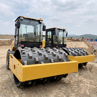 Compacteur vibrant à tambour unique 6T 8T 10T, diesel, puissant, à vitesse rapide, efficace pour l'asphalte routier, avec garantie