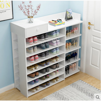 Étagère à chaussures multicouche, facile à placer à l'entrée, armoire à chaussures économique pour un usage domestique, beau rangement intérieur