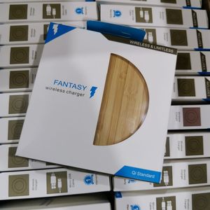 5w Wood Wireless Charger Portable Bamboo Wireless Charger Wireless Phone Usb Charging Station - Product Image 6
