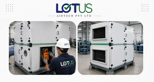 Unité de Traitement d'Air Industrielle (UTA) Modulaire Écoénergétique pour Système de Ventilation CVC, Idéale pour Applications Commerciales, Salles Blanches et Usines - Product Image 3