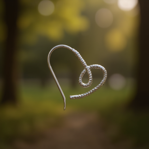 Orecchini Pendenti con Nodo in Argento Tibetano, Stile Vintage Unisex, Gioielli alla Moda in Lega, Orecchini Statement Color Oro - Product Image 2