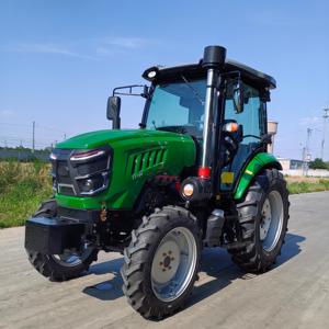Tracteur multifonctionnel de fabrication chinoise de 70 CV à 4 roues motrices avec boîte de vitesses à double embrayage et moteur pour usage agricole - Product Image 1