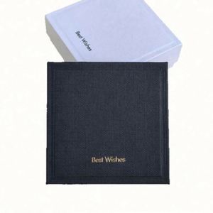 Libro de Visitas de Boda Personalizado con Tapa Dura de Lino Beige, Álbum de Boda y Cumpleaños con Grabado Dorado, Papel para Fotos de Paisaje con Tela Natural - Product Image 5