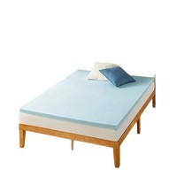 Bestpreis Matratze 1,5 Zoll Belüftete Memory-Schaum-Matratzenauflage mit Kühlgel-Infusion, Schlafzimmer-Essentials Queen-Size
