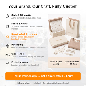OEM Guangzhou Fabrication Vêtement Logo Personnalisé Robe Longue <span class=keywords><strong>Rétro</strong></span> Femme Été Style Français Solide Décontractée Avec Bretelles - Product Image 6