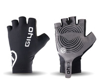 Guantes de Ciclismo GIYO para MTB y Carretera, con Almohadilla de Gel, Transpirables, con Muñequeras, Medios Dedos