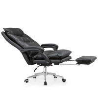 Fauteuil de Direction en Cuir PU Personnalisable pour PDG et Cadres, Chaise de Bureau Pivotante et Ensemble Bureau – Canton Fair 2025