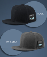 Cappello Musicale Personalizzabile YX2-B per Sport all'Aperto con BT5.0 Integrato, Luci LED RGB, Impermeabile IPX4, Supporta Funzioni Vivavoce per Feste