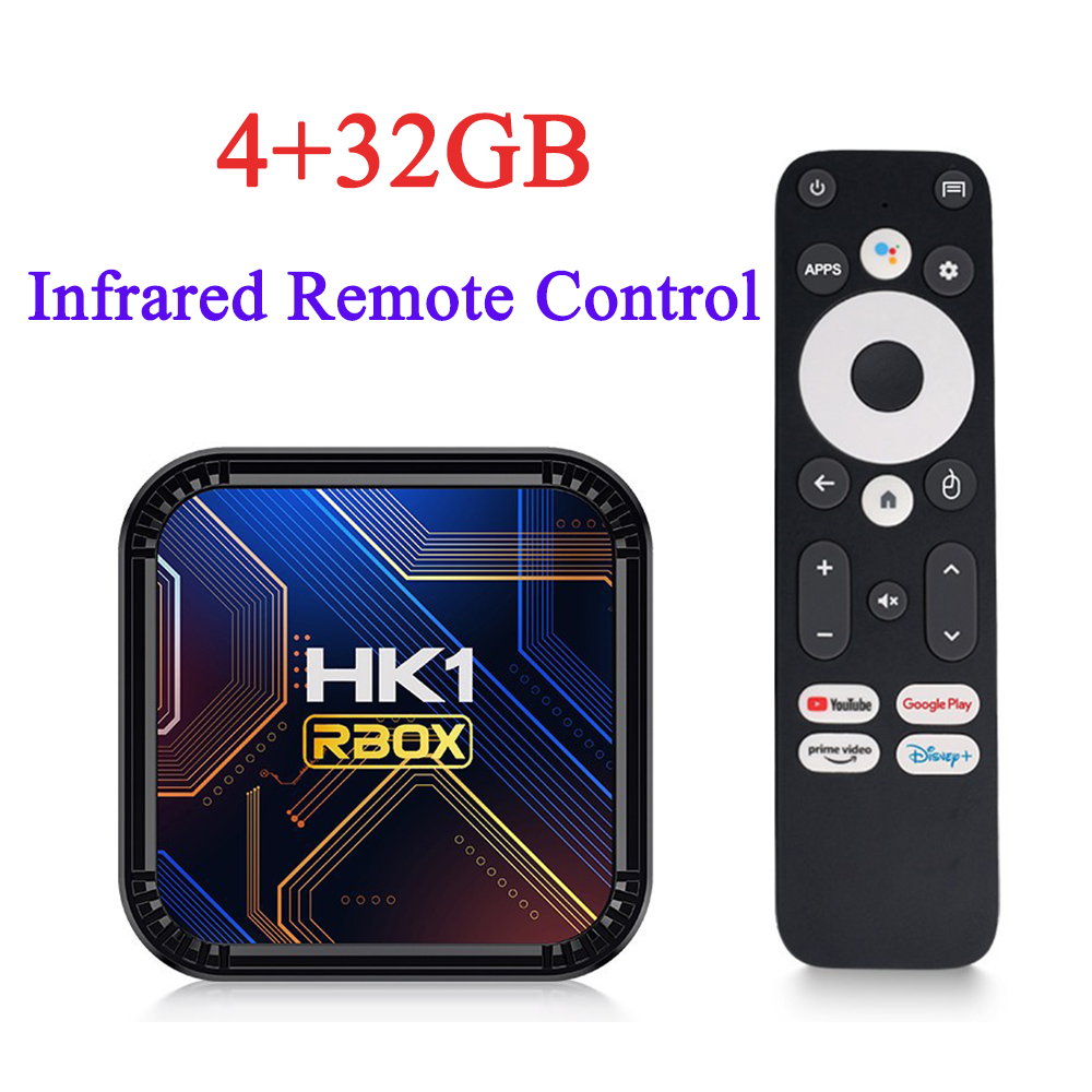 รีโมทคอนโทรลอินฟราเรดสีดำ 4+32GB