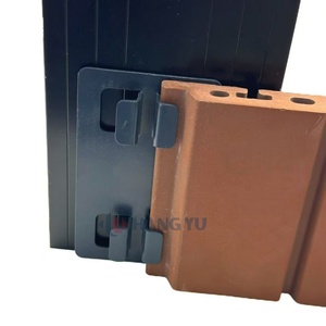 Kualitas tinggi dapat disesuaikan pelat terakota tetap penjepit eksterior pelapis sistem ubin braket tirai unik Aksesori Dinding - Product Image 5
