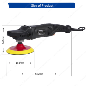 آلة مصقولة كهربائية محمولة عالية الجودة 150 مم لاسلكية للسيارة مقاس 6 بوصة 150 مم آلة مصقولة للهيكل للسيارة - Product Image 6