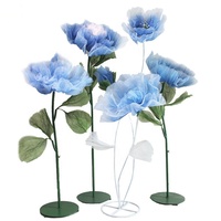 Nouvelles Fleurs en Papier Mécaniques à Ouverture et Fermeture Automatiques 2025 – Grandes Décorations de Scène Économiques pour Mariages