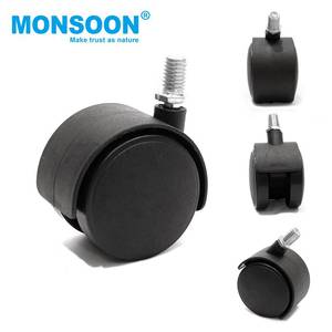 <span class=keywords><strong>Roulette</strong></span> pivotante industrielle en nylon Pu moyenne roulettes de <span class=keywords><strong>meubles</strong></span> en plastique Pu Pp <span class=keywords><strong>roulette</strong></span> robuste <span class=keywords><strong>pour</strong></span> l'industrie du bureau de l'hôpital - Product Image 4