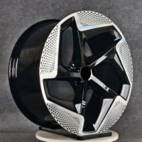 Jantes forgées sur mesure GS, finition noire brillante, 20, 22, 24 pouces, 5x112, 5x114.3, 5x120, pour voitures de tourisme Rolls Royce Ghost Range Rover