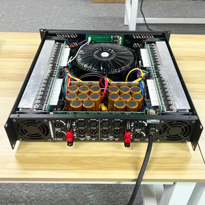 Amplificador de Sistema de Audio Comercial de 4 Canales y 600W Clase H 2U para Escenarios de Clubes y Fiestas - Product Image 5