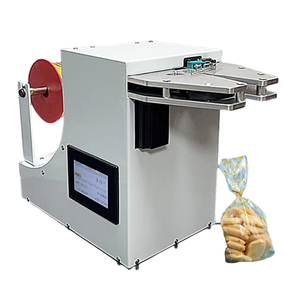 High Efficiency Automatic Twist Tie <b>Machine</b> for Toast Bread and Candy Bag Packing Shop - Product Image 6