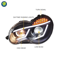 YU GUANG pour Mercedes Benz Classe C W203 Phares 2000 2007 Mise à Niveau Halogène vers LED Accessoires Automobile C200 Feux Avant