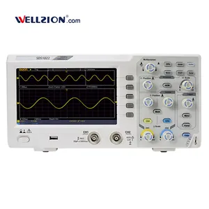 SDS1102,100MHz ערוץ כפול SCPI, וlabview נתמך הדיגיטלי אוסצילוסקופ OWON 2021