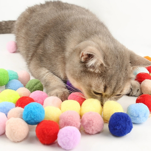 31 adet kedi topu oyuncak başlatıcısı tabancası komik interaktif kedi topları Fetch oyuncak tabanca atıcı - Product Image 6