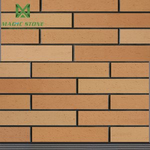 MCM Revestimiento de Pared de Ladrillo Flexible Naranja para Escuela, Ladrillo Suave, Revestimiento de Pared de Piedra, Baldosas Flexibles - Product Image 5