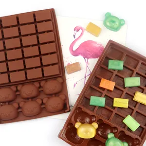  Silicone Candy Molds Gummy Molds - Chocolate Molds Mini  Dinosaur Mold, Cat Claw Mold, Ring Mold BPA Free Nonstick Set of 4 : Home &  Kitchen