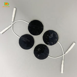 Elektrode Pad Zelfklevende Gel Ronde Niet-Geweven Hydrogel Spier Relax Massager Pad 3.5Mm Draden Tientallen <span class=keywords><strong>2</strong></span>-Pins Fysiotherapie Elektrode Pad - Product Image 4