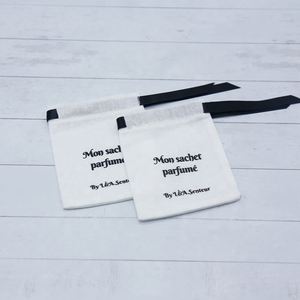 Reusable Custom <b>Drawstring</b> <b>Pouch</b> Packaging Gift Bag with logo - Product Image 3