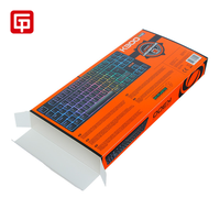 Clavier d'emballage électronique ondulé personnalisé Boîte d'emballage pour souris d'ordinateur portable