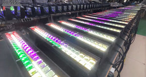 <span class=keywords><strong>Prix</strong></span> direct usine. 42 rideaux lumineux individuels à 14+21 segments, contrôlés par DMX, adaptés aux <span class=keywords><strong>DJ</strong></span> de fêtes/mariages - Product Image 4