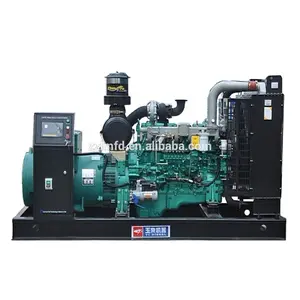 Factory cheap price high efficiency 250 kva generator 3 phase open type diesel generators set 200kw for sale