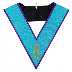 Collier d'officier maçonnique Regalia pour accessoire vestimentaire de deuxième garde Misraim Rite - Product Image 1