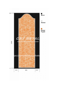 Material de acero inoxidable duradero de gran oferta para edificios residenciales Diseño de cabinas de ascensor de acero inoxidable - Product Image 4