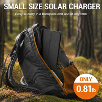Panneau solaire pliable 10W, chargeur solaire portable pour téléphone, batterie externe, appareil photo, camping en plein air, randonnée, alimentation de secours