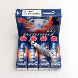 KM高级汽车配件铱白金火花塞BKR6EIX-11 3764适合讴歌起亚日产本田马自达 - Product Image 1