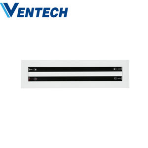 Hvac Air Vents Cover <span class=keywords><strong>Plenum</strong></span> Box diffusore lineare a fessura continua con nucleo rimovibile - Product Image 1
