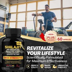 OEM/ODM Shilajit Ashwagandha suplemento Naturel orgánico Himalayan Shilajit Pure Shilajit cápsulas - Product Image 6