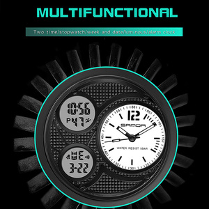 Reloj de Pulsera Digital Multifuncional Versátil Sanda 3002, Luminoso, con Alarma, Resistente al Agua y a los Golpes - Product Image 6