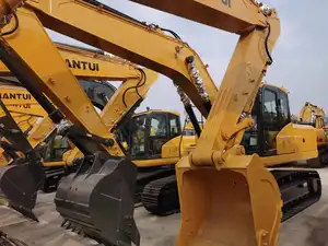 Small Cheap Shantui Hydraulic Chinese Portable Backhoe Shandong Used Excavators