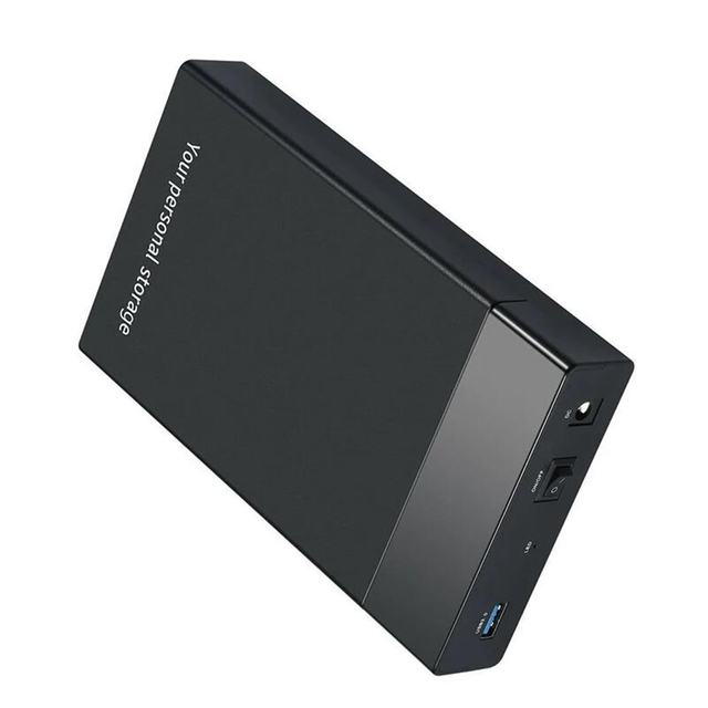 3.5inch HDD Case USB 3.0 to SATA III hd 3.5 case External Hard Drive Enclosure USB Hard Disk Box for 10TB 2.5 3.5 Hdd case