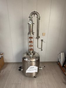 Equipo <span class=keywords><strong>de</strong></span> Destilación <span class=keywords><strong>de</strong></span> <span class=keywords><strong>Alcohol</strong></span> y Whisky con Certificación CE Towin, 50L/100L, <span class=keywords><strong>de</strong></span> Cobre/SUS304, Alambique <span class=keywords><strong>de</strong></span> Reflujo <span class=keywords><strong>de</strong></span> Cobre - Product Image 3