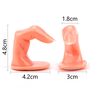 Set de Dedos de Práctica para Manicura, Flexible, para Uñas Acrílicas, Maniquí de Salón, Herramienta de Exhibición de Arte de Uñas, Kit para Principiantes - Product Image 6
