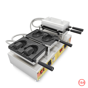 Máquina Multifuncional Eléctrica de Doble Cabezal para Asar y Hornear Pescado, con Forma de Osito, Ecológica y de Bajo Consumo para Snacks - Product Image 5