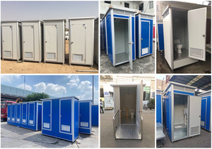 Salle de bain modulaire portable préfabriquées, nouveau design, avec cabine de douche, bureau, maison, bon marché, en vente, livraison gratuite - Product Image 2